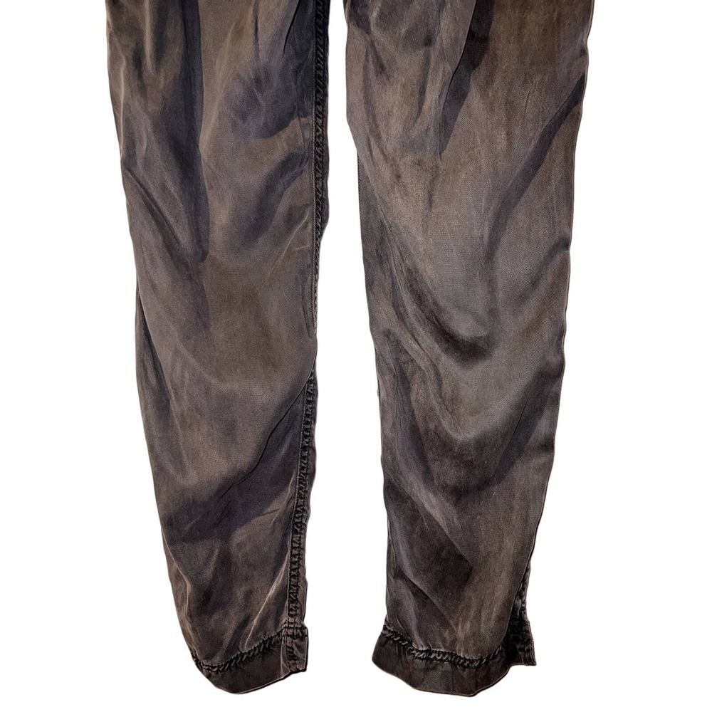 Calvin Klein Jeans Womens XS Joggers Washed Black Elastic Waist Drawstring Pants - Picture 6 of 7